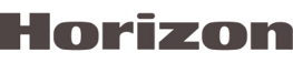 Kundenlogo Horizon black white